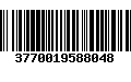 Código de Barras 3770019588048