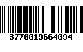 Código de Barras 3770019664094