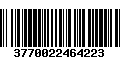 Código de Barras 3770022464223