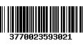 Código de Barras 3770023593021