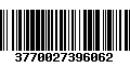 Código de Barras 3770027396062