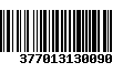 Código de Barras 377013130090