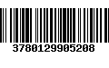 Código de Barras 3780129905208