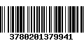 Código de Barras 3780201379941