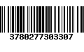 Código de Barras 3780277303307