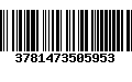 Código de Barras 3781473505953