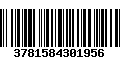 Código de Barras 3781584301956