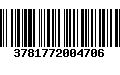 Código de Barras 3781772004706