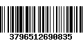 Código de Barras 3796512690835