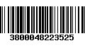 Código de Barras 3800048223525