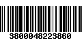 Código de Barras 3800048223860