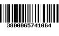 Código de Barras 3800065741064