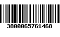 Código de Barras 3800065761468