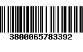 Código de Barras 3800065783392