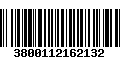 Código de Barras 3800112162132