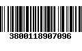 Código de Barras 3800118907096