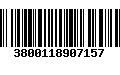 Código de Barras 3800118907157