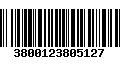 Código de Barras 3800123805127