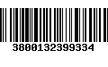 Código de Barras 3800132399334