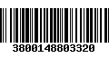 Código de Barras 3800148803320