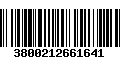 Código de Barras 3800212661641