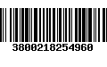 Código de Barras 3800218254960