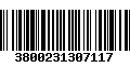 Código de Barras 3800231307117