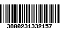 Código de Barras 3800231332157