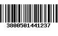 Código de Barras 3800501441237