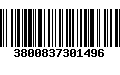 Código de Barras 3800837301496