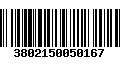 Código de Barras 3802150050167