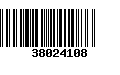 Código de Barras 38024108