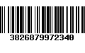 Código de Barras 3826879972340