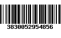 Código de Barras 3830052954856