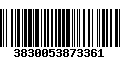 Código de Barras 3830053873361