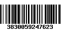 Código de Barras 3830059247623