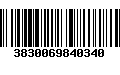 Código de Barras 3830069840340