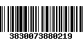 Código de Barras 3830073880219