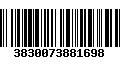 Código de Barras 3830073881698