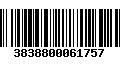 Código de Barras 3838800061757