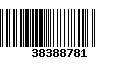 Código de Barras 38388781