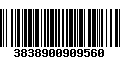 Código de Barras 3838900909560