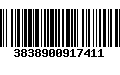 Código de Barras 3838900917411