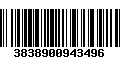 Código de Barras 3838900943496