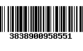 Código de Barras 3838900958551