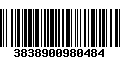 Código de Barras 3838900980484