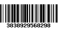 Código de Barras 3838929568298