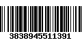 Código de Barras 3838945511391