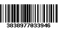 Código de Barras 3838977033946