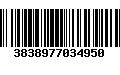 Código de Barras 3838977034950